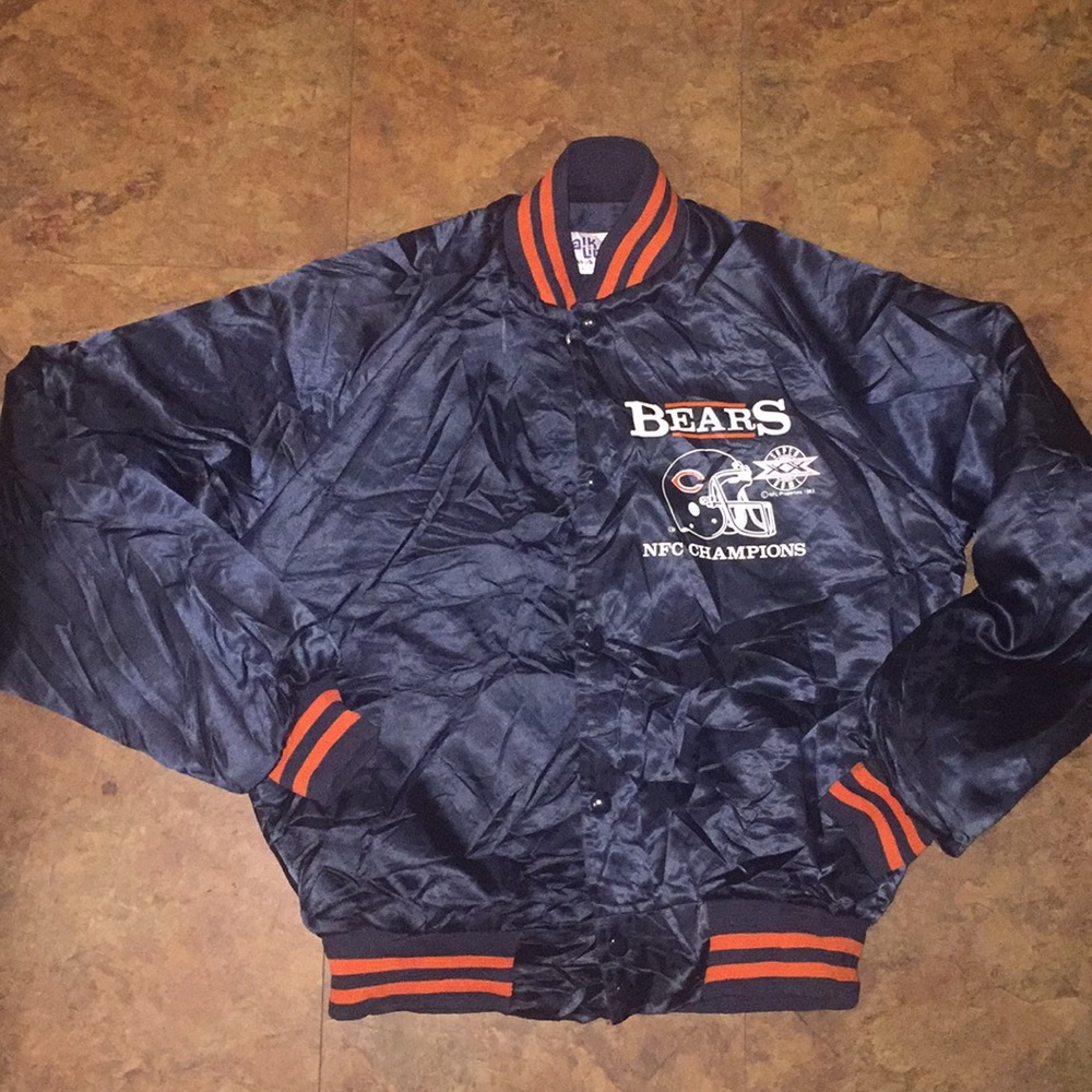 Satin chicago bears Jacket